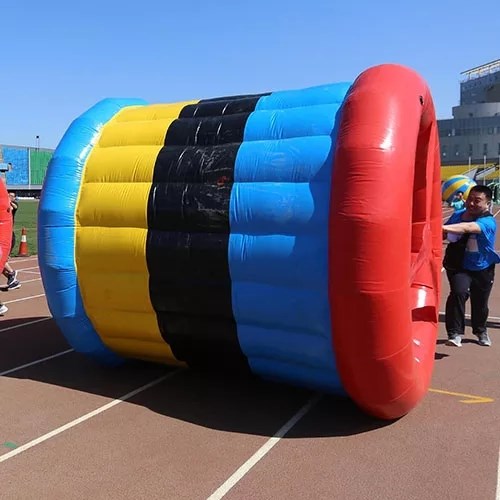 白银水上滚筒球